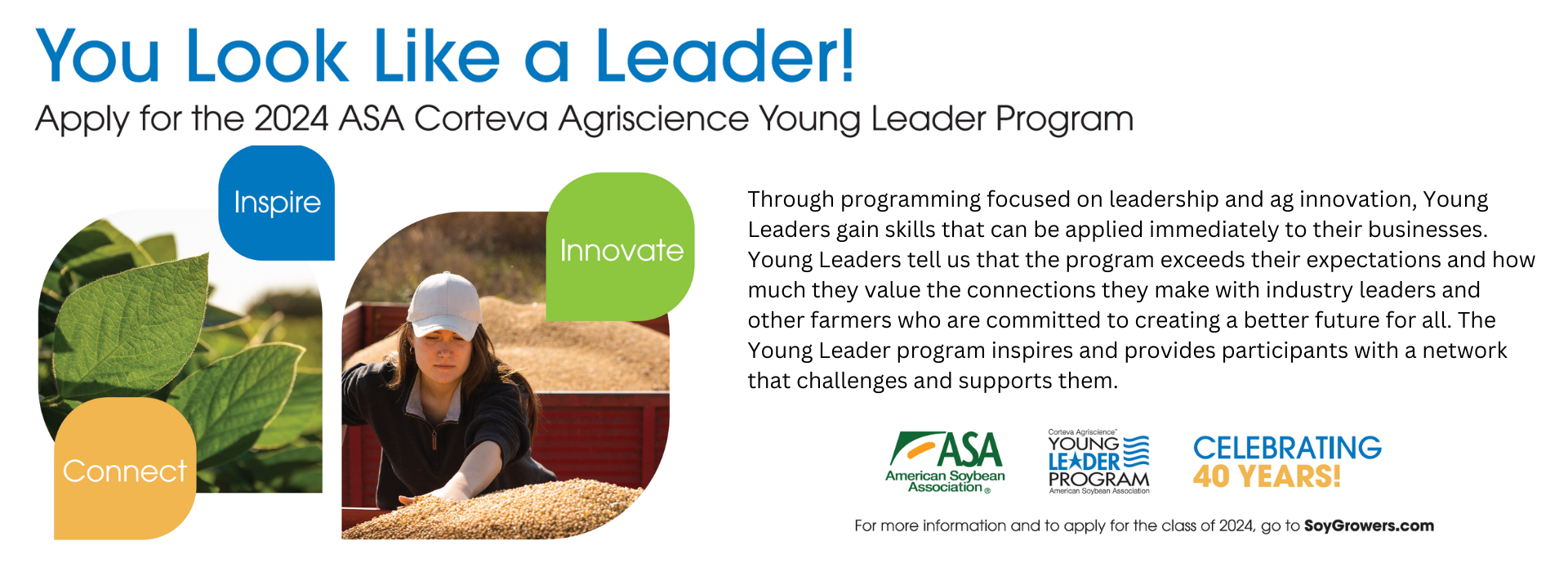 Corteva Agriscience and American Soybean Association Young Leader Program